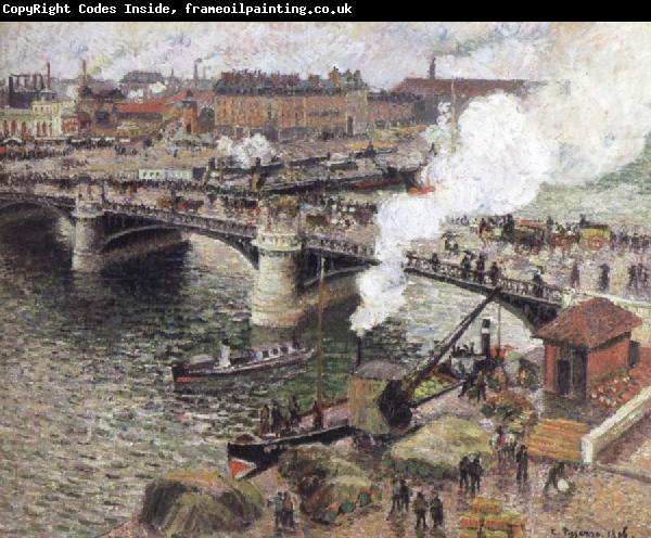 Camille Pissarro The Boldieu Bridge,Rouen